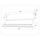 Трековый светодиодный светильник Ambrella Light Track System Magnetic 220V GL1341