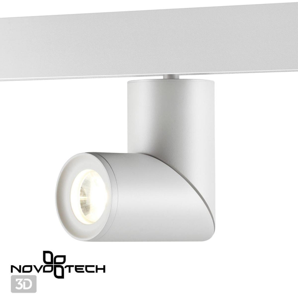 Трековый однофазный светодиодный светильник Novotech Shino Flum 358546 Трековый однофазный светодиодный светильник Novotech Shino Flum 358546