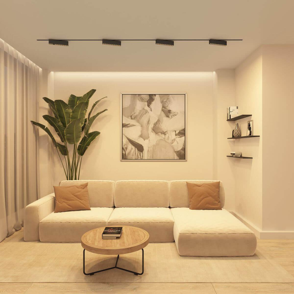 Трековый светодиодный светильник Denkirs Edder DK6434-BK Трековый светодиодный светильник Denkirs Edder DK6434-BK
