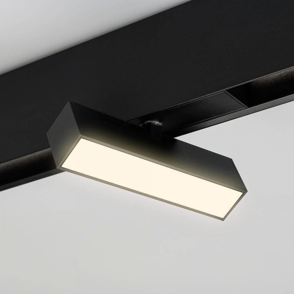 Трековый светодиодный светильник для магнитного шинопровода Arlight Mag-Flat-Fold-45-S205-6W Day4000 026988 Трековый светодиодный светильник для магнитного шинопровода Arlight Mag-Flat-Fold-45-S205-6W Day4000 026988