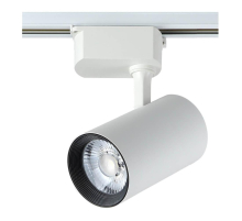 Трековый светильник однофазный Crystal Lux CLT 0.31 006 30W WH