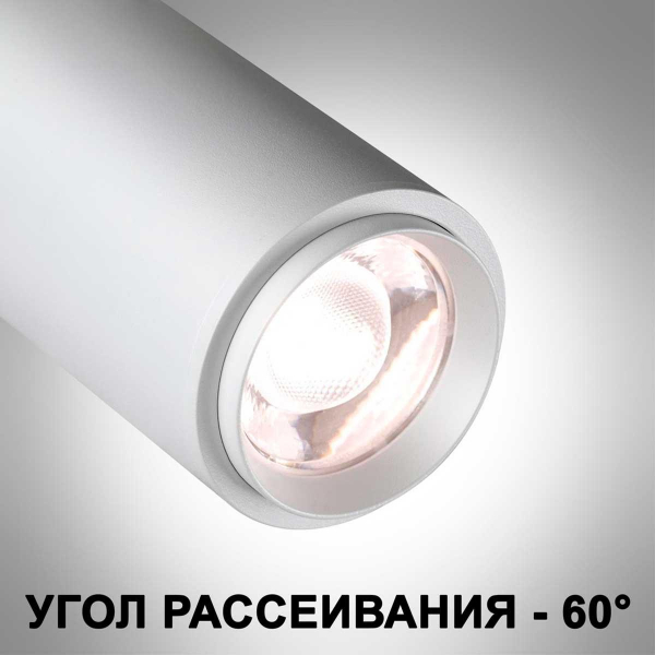 Трековый светильник для низковольтного шинопровода Novotech FLUM 359206 Трековый светильник для низковольтного шинопровода Novotech FLUM 359206