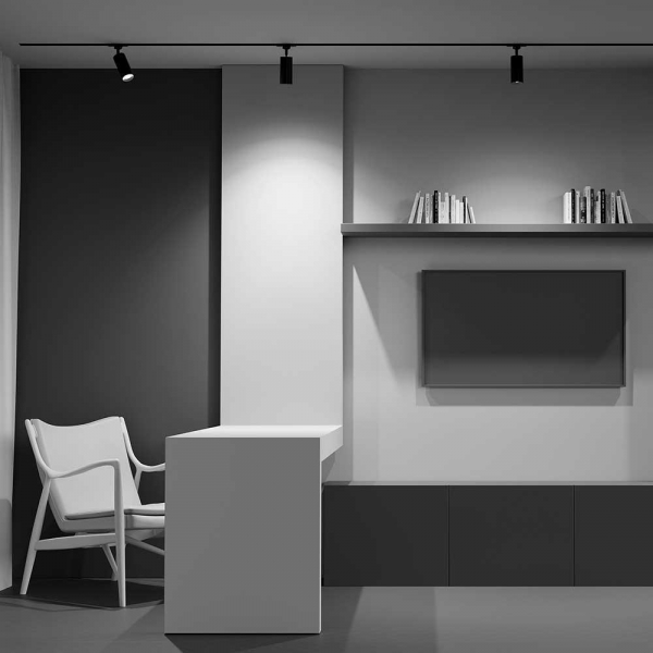 Трековый светильник Maytoni Technical Focus TR028-3-GU10-B Трековый светильник Maytoni Technical Focus TR028-3-GU10-B