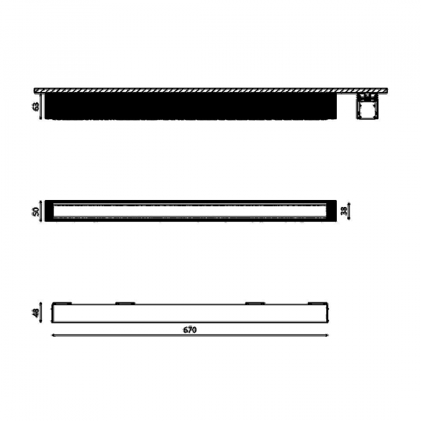 Трековый светодиодный светильник DesignLed SY-601212-BL-24-NW 003584 Трековый светодиодный светильник DesignLed SY-601212-BL-24-NW 003584