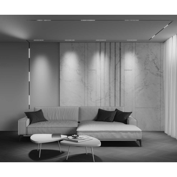 Трековый светильник Maytoni Technical EXILITY X Points TR241-2-6W4K-B