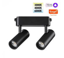 Трековый смарт-светильник Novotech для низковольтного шинопровода с двумя режимами работы IP20 LED 12W 24V 3000-6000K EASY 359469