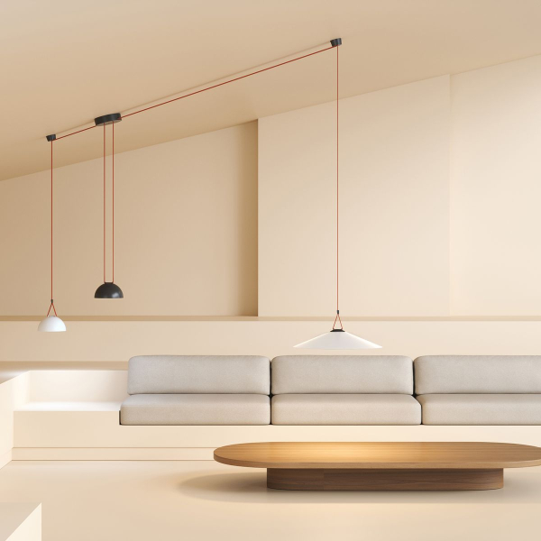 Трековый светильник DENKIRS Belty Flow DK5664-WH+BK