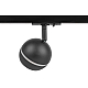 Трековый светильник однофазный ЭРА Round TR47-GX53 BK Б0054156