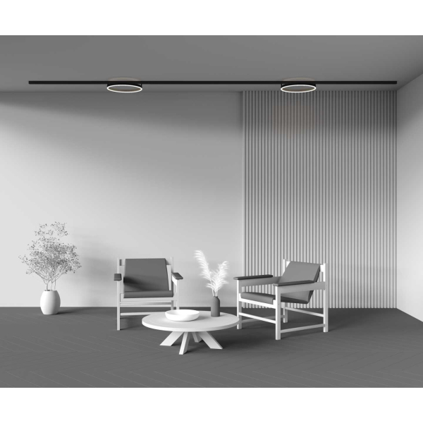 Трековый светильник Maytoni Technical TR227-2-24W4K-B