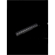 Трековый линейный светильник направленного света Hesby Lighting ElDeko ,220мм-4000К, 12Вт, черный HSBL_0147