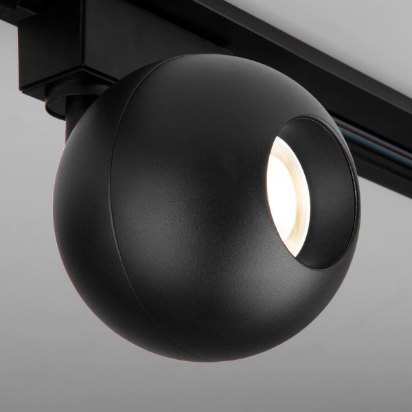 Трековый светодиодный светильник Elektrostandard Ball черный 8W 4200K LTB76 a053741 Трековый светодиодный светильник Elektrostandard Ball черный 8W 4200K LTB76 a053741