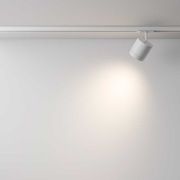 Трековый светильник Maytoni Technical Single phase track system Unity Polar TR088-1-GX53-W