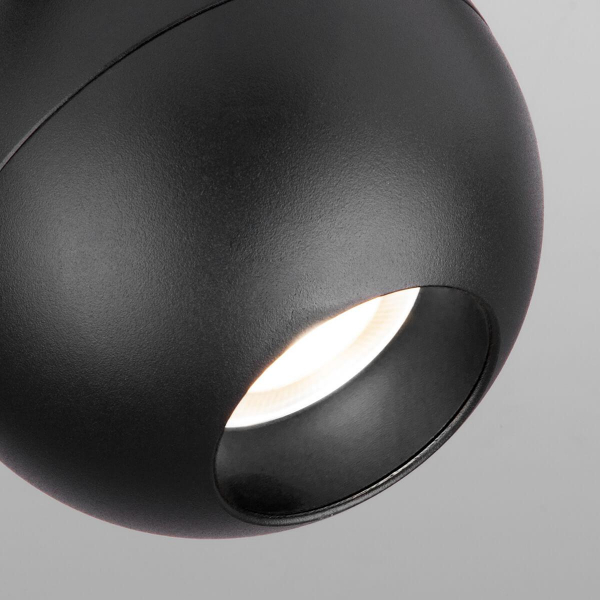 Трековый светодиодный светильник Elektrostandard Ball черный 8W 4200K LTB76 a053741 Трековый светодиодный светильник Elektrostandard Ball черный 8W 4200K LTB76 a053741