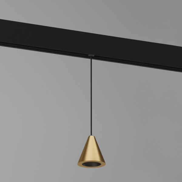 Трековый светодиодный светильник Elektrostandard Event латунь 5W 4200K 85039/01 a062803