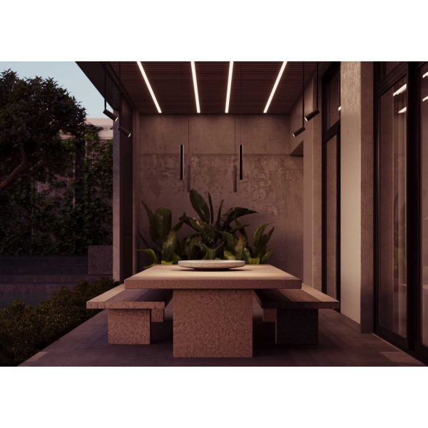 Уличный трековый светильник Maytoni O-TR01-2-P-8WB3K