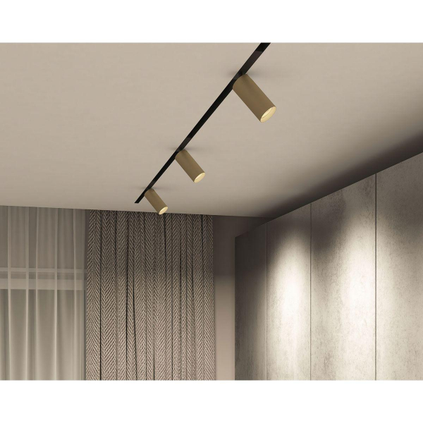 Трековый светодиодный светильник Denkirs Smart Spot DK8020-BG Трековый светодиодный светильник Denkirs Smart Spot DK8020-BG