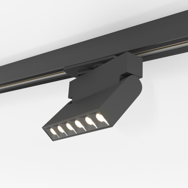 Трековый светодиодный светильник Elektrostandard Garda 85017/01 черный a057439