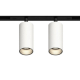 GRAFFIT Трековый светильник TWIN-SPOT LED 48В 2x6Вт 3000К CRI90 15° NO-DIM белый песок
