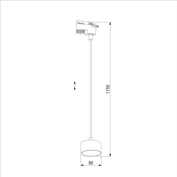 Трековый светильник TK Lighting 4481 Tracer Gold Трековый светильник TK Lighting 4481 Tracer Gold