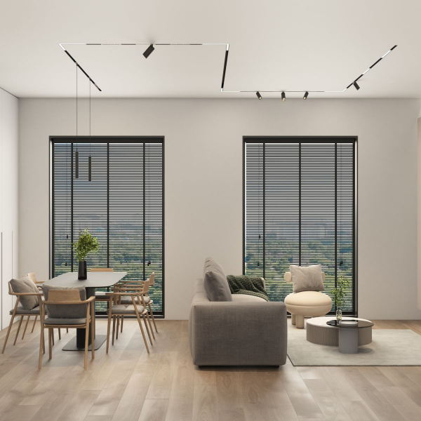 Трековый светодиодный светильник Denkirs Simple Spot DK8108-BK Трековый светодиодный светильник Denkirs Simple Spot DK8108-BK