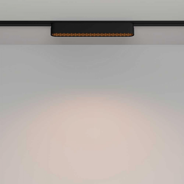 Трековый светодиодный светильник Maytoni Technical Basis Grid TR084-1-12W3K-B Трековый светодиодный светильник Maytoni Technical Basis Grid TR084-1-12W3K-B