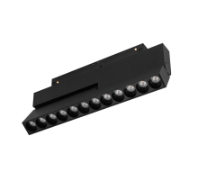 Трековый светодиодный светильник Arlight MAG-ORIENT-DOTS-FOLD-S230-12W Day4000-MIX (BK, 30 deg, 48V, DALI) 041864