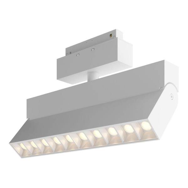 Трековый светодиодный светильник для магнитного шинопровода Maytoni Technical Points TR015-2-20W3K-W Трековый светодиодный светильник для магнитного шинопровода Maytoni Technical Points TR015-2-20W3K-W