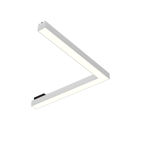Трековый светодиодный светильник 6063 TrackLine Fold Angle (ral9003/400mm/400mm/LT70 — 4K/24W/120deg) 0625207 Трековый светодиодный светильник 6063 TrackLine Fold Angle (ral9003/400mm/400mm/LT70 — 4K/24W/120deg) 0625207