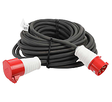 Удлинитель силовой ЭРА IND380-U-1e-5x4-50m-IP44 на 380В в бухте 1 розетка CEE 5P 50м КГ 5х4 32A IP44 Б0057300