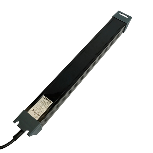 Сетевой фильтр 6-местный с/з Stekker 3x1мм2, 3 м, 250В, 16А Techno, HM22-61-03, черный 50160