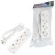 Удлинитель Uniel Ultra 4гн х 1,5м с/з S-GCU4-1,5 White UL-00010005