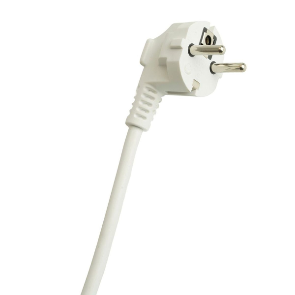 Сетевой фильтр 3-местный с/з STEKKER 3x1мм2, 1,8 м, 250В, 16А, 2 USB-A+2 Type-C, серия Nova, белый