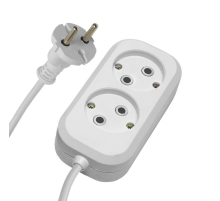 Удлинитель Stekker Home 2гн 2м б/з HM01-20-02 39201