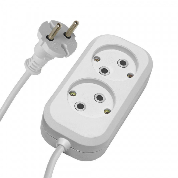 Удлинитель Stekker Home 2гн 2м б/з HM01-20-02 39201 Удлинитель Stekker Home 2гн 2м б/з HM01-20-02 39201