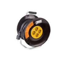 Удлинитель силовой на катушке 4 гнезда с/з 40 м 3х2,5 мм² PROFESSIONAL PROCONNECT 11-7614