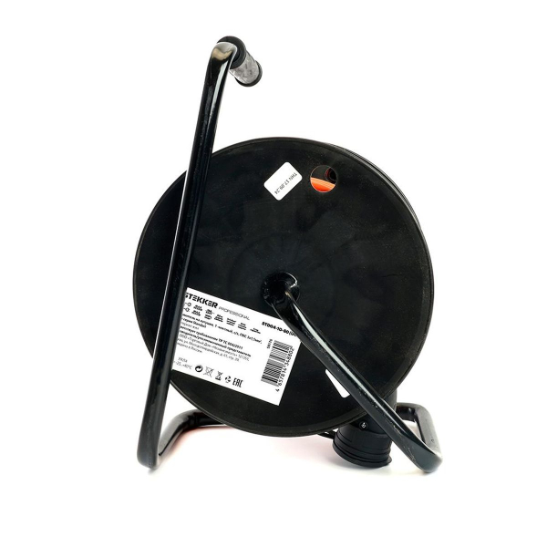 Удлинитель на пластиковой катушке STD04-10-50 (UG) 1-местный  с/з 3*1,5, 50м, 250В, 16А, IP44, Standart (29410) 50176