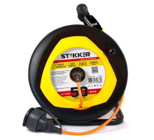 Удлинитель Stekker Standart 1гн 50м с/з STD02-11-50 39636