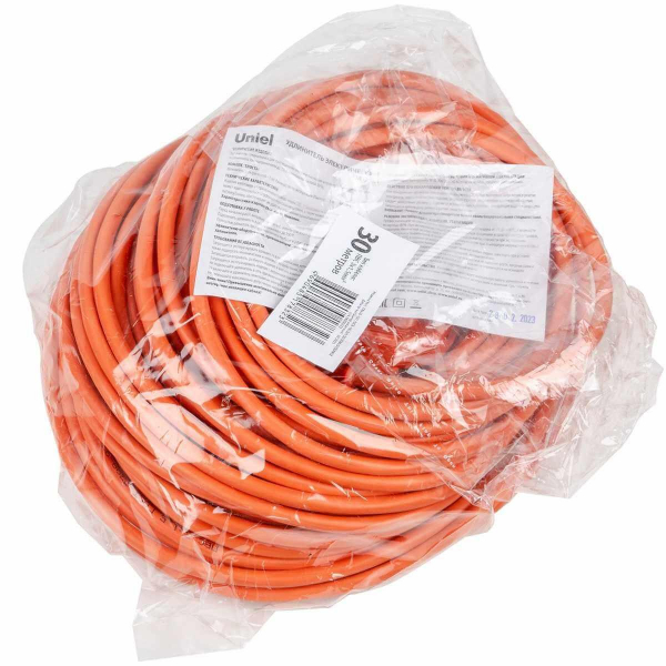 Удлинитель Uniel Ultra 1гн х 30м б/з YXз16-101 /UCK-1N/3x1,50/30M/O Orange UL-00010798 Удлинитель Uniel Ultra 1гн х 30м б/з YXз16-101 /UCK-1N/3x1,50/30M/O Orange UL-00010798