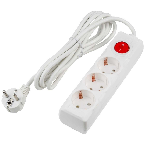 Удлинитель Uniel Ultra 3гн х 3м с/з S-GCU3-3B White UL-00010016 Удлинитель Uniel Ultra 3гн х 3м с/з S-GCU3-3B White UL-00010016