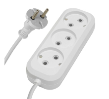 Удлинитель Stekker Home 3гн 2м б/з HM01-30-02 39209