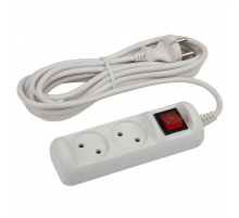 Удлинитель ЭРА 2гн 1,5м б/з U-2s-1,5m-2x1 Б0044046