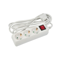 Удлинитель Uniel 3гн х 2м с/з + выкл General S-GCP3-2B UL-00002852