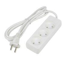 Удлинитель Uniel Ultra 3гн х 1,5м б/з S-CU3-1,5 White UL-00009979
