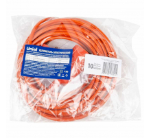 Удлинитель Uniel Ultra 1гн х 10м б/з YX10-101 /UCK-1N/2x1,00/10M/O Orange UL-00010793
