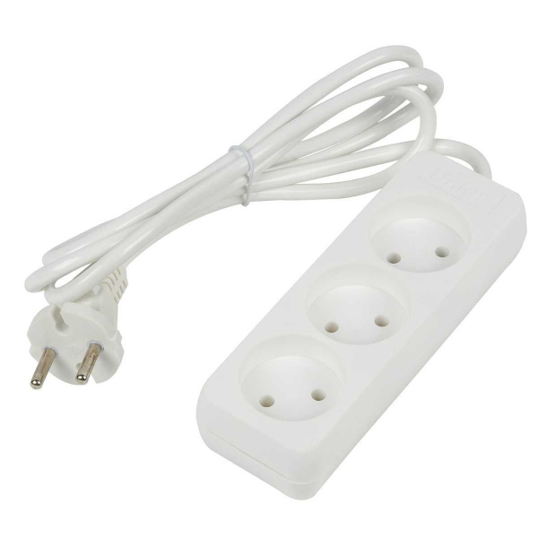 Удлинитель Uniel Ultra 3гн х 2м б/з S-CU3-2 White UL-00009981 Удлинитель Uniel Ultra 3гн х 2м б/з S-CU3-2 White UL-00009981