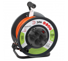 Удлинитель силовой ЭРА RMx-4es-3x1.5-50m-IP44 Б0046852