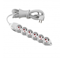 Удлинитель Mono Electric 6гн 10м с/з 150-010001-616