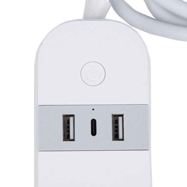 Умный сетевой фильтр Uniel P-GCL4-1,8 A201/UC/WF WHITE