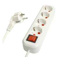 Удлинитель Stekker Home 4гн 5м с/з HM07-41-05 49360