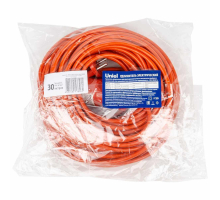 Удлинитель Uniel Ultra 1гн х 30м б/з YX10-101 /UCK-1N/2x1,00/30M/O Orange UL-00010795
